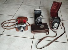 Lot de 3 appareils photo anciens