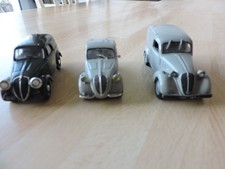 3 voitures miniatures 1 43