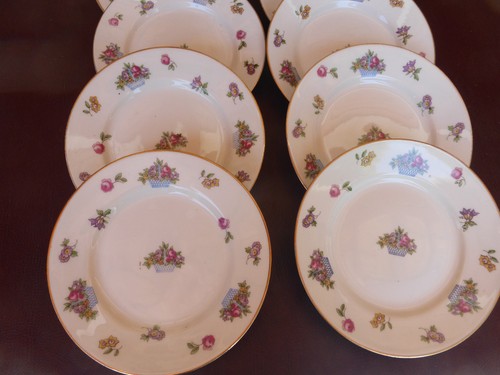 Petites assiettes desert - 10,
