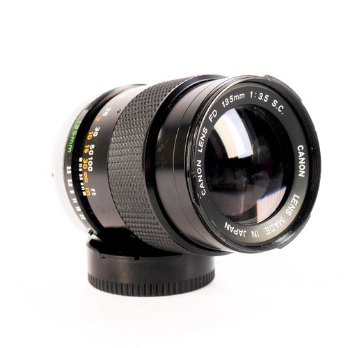 Objectif canon 135mm - objectif, 3.5