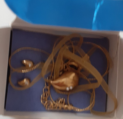Parure teardrop collier - parure,