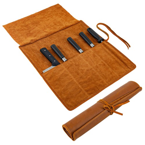 Sac couteaux cuir - couteaux,
