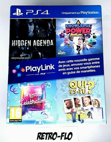 Pack jeux playlink ps4 - jeux,