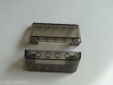 Lego  2 trans-black windscreen 2 x 6 x 2 set 7990 7344 / part ref 4176
