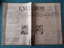 BE014 journal EXCELSIOR 6 aout 1926 - faits divers