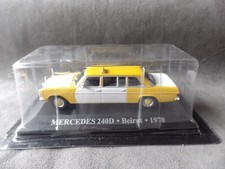 MERCEDES 240D BEIRUT 1970  TAXI  NEUF DANS SONT EMBALLAGE D ORIGINE