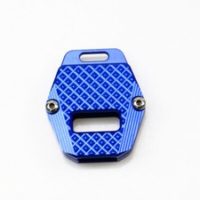 Porte-clé bleu de moto de