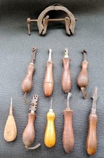 Outil Ancien, Cordonnier, Bourrelier, Outil Du Cuir, Art Populaire, Objet Ancien