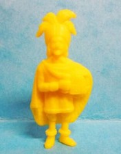 Tintin - Figurine monochrome Stenval - Rackam le Rouge (jaune)