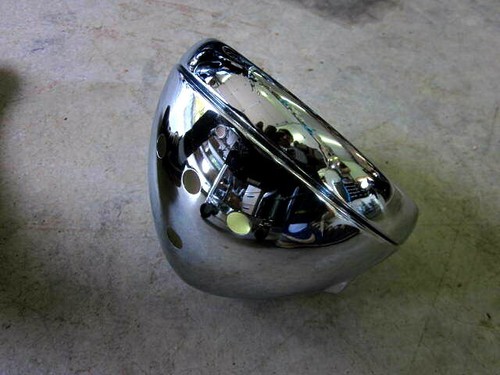 Phare avant coque - 7, chrome