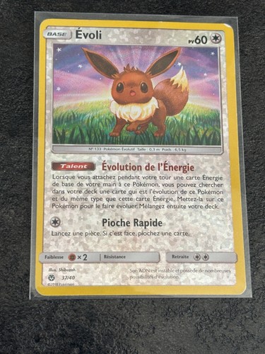 Carte pokémon evoli 37 - pokémon,