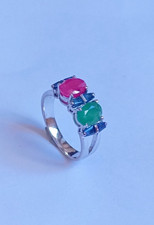 Bague en émeraude naturelle