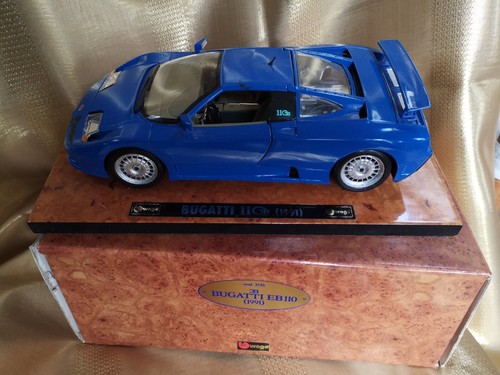 Voiture burago bugatti eb - ,