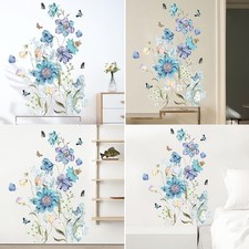 Autocollant mural fleurs