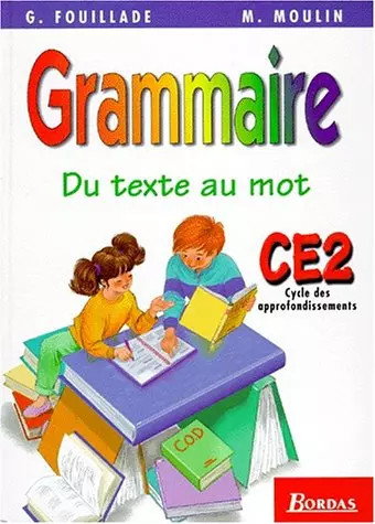 Texte mot grammaire ce2 - texte, mot,