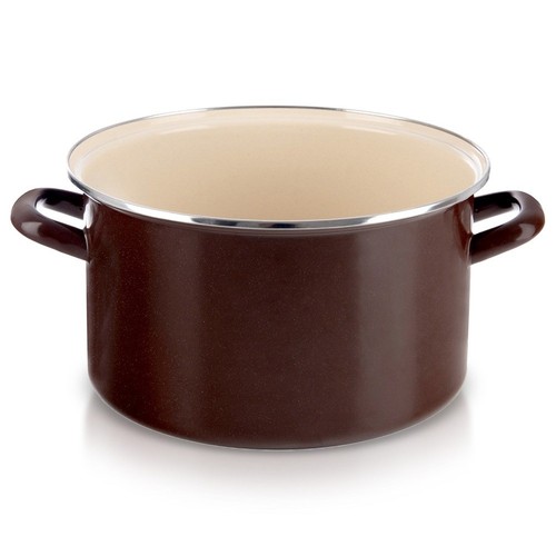 Marmite émaillée brown 30cm - Émaillée,