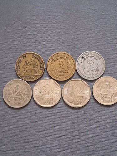 Lot pièces francs - francs,