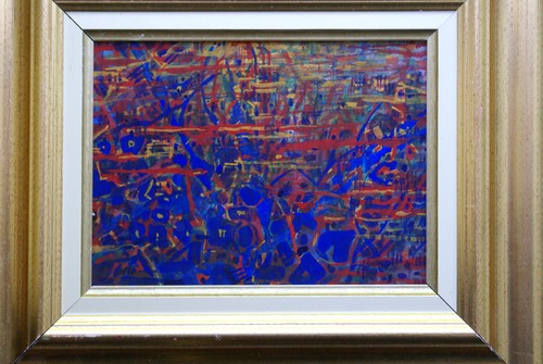 Abstraction gouache sur - abstraction,