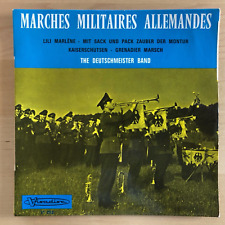 45T EP Marches militaires allemandes (Deutschmeister Band) Lili Marlène 1967 TBE