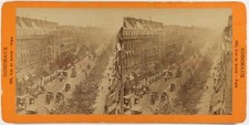 Paris boulevard voltaire c1870 - paris,