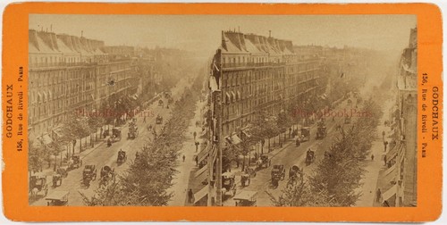 Paris boulevard voltaire c1870 - paris,