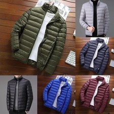 Veste manteau coton haut duvet