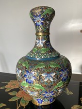 Très Beau Vase Cloisonné /champlevé