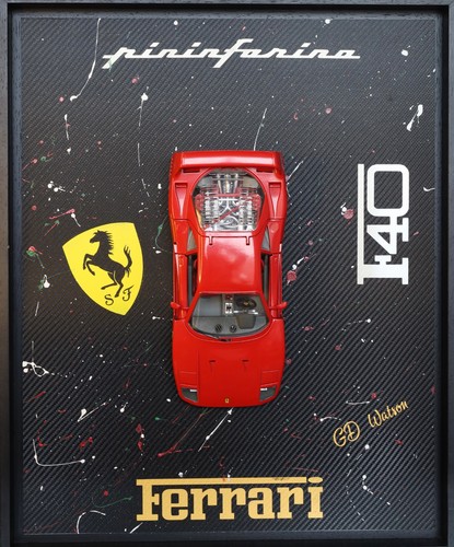 Tableau art ferrari - ferrari, —