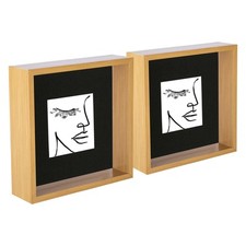 5x Cadres photo 3D Cadres