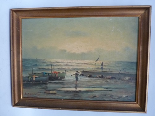 Peinture huile sur - peinture, à