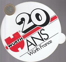 JTD3. Outillage. Construction. WÜRTH FRANCE 20 ans