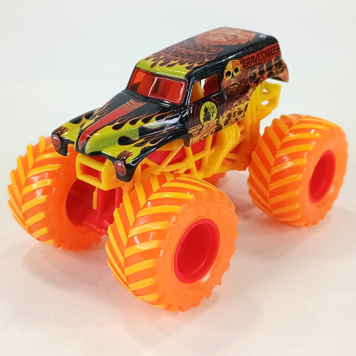 Monster jam fire - monster, grave