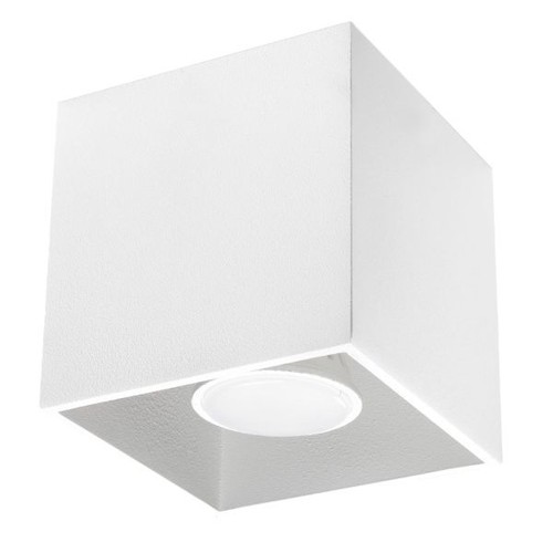 Plafonnier aluminium blanc - plafonnier,