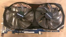  Gigabyte GeForce GTX 550 Ti PCIe Graphics Card 1GB  HDMI DVI GV-N550WF2-1GI