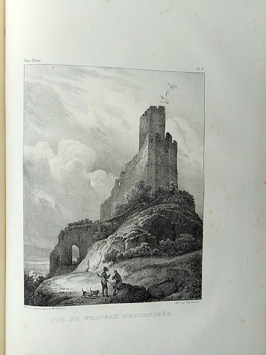 Alsace rhin lithographie - 5,
