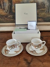 2 Tasses moka Gien Chevaux du