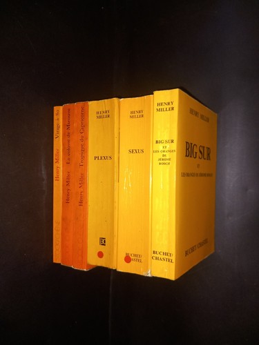 Henry miller lot - henry, volumes