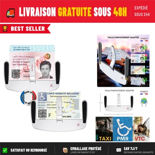 Porte carte pare - pare, brise
