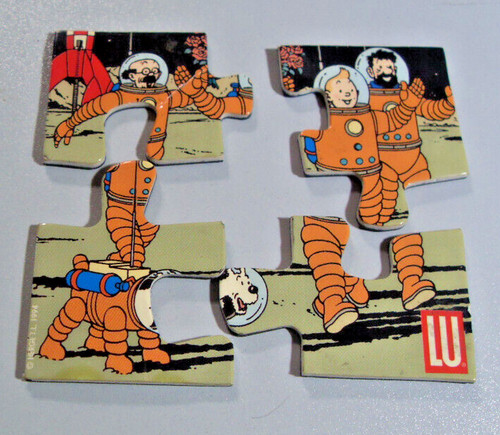 Tintin mini puzzle pièces - tintin, 4