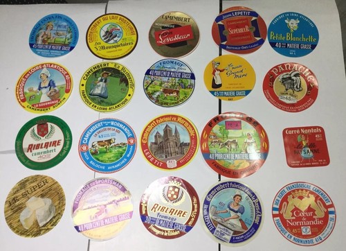 étiquettes camembert lot - de,