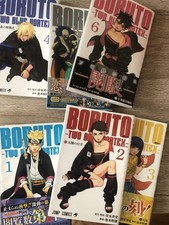 BORUTO TWO BLUE VORTEX Comic Manga vol.1-6 Book set NARUTO Kishimoto Japanese