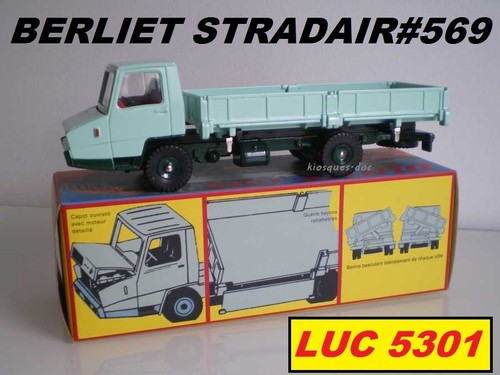 Berliet stradair benne - stradair,