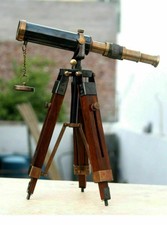 Ancien télescope en laiton