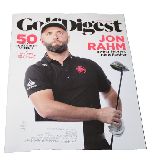 Golf digest magazine - golf, october