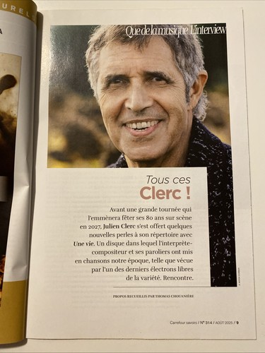 Julien clerc magazine - -,