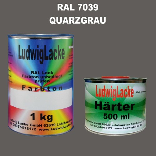 Ral 7039 kit mat soie - ral,