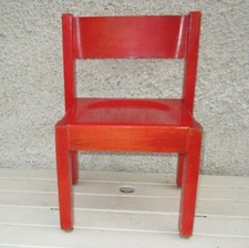 Ancienne Chaise d'école déco  Année 60/70s
