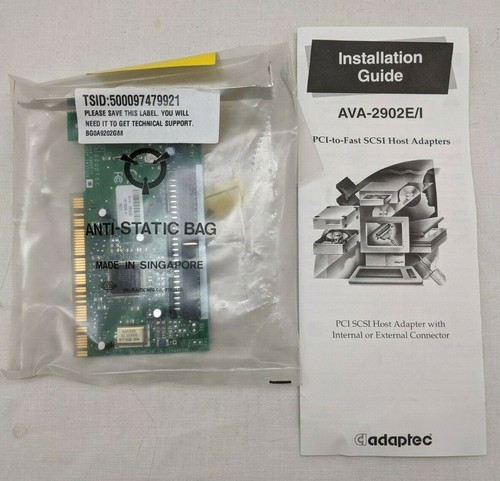 Ava 2902e adaptec pci to - ava-2902e/i,