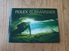 Rolex Submariner operating instructions Circa 1999 FR