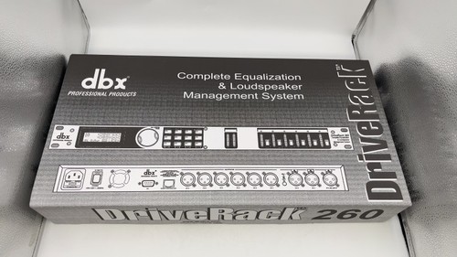 New dbx driverack - driverack, 260